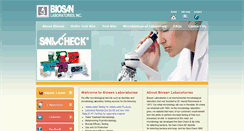 Desktop Screenshot of biosan.com